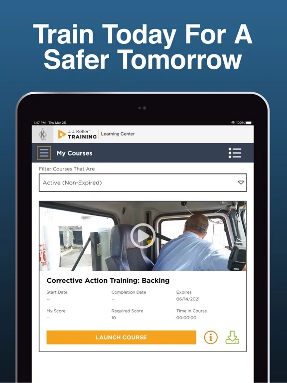 J. J. Keller Learning Center iPad 应用截图