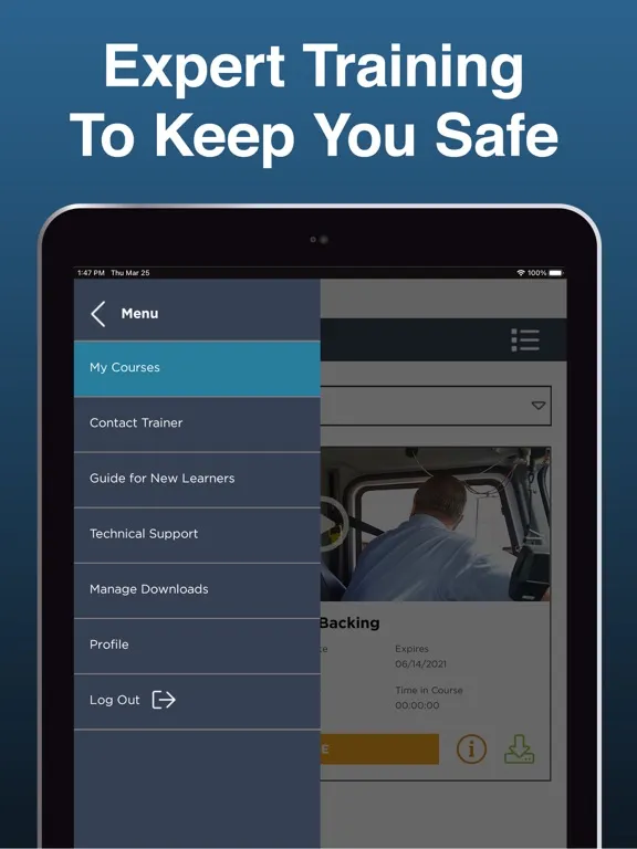 J. J. Keller Learning Center iPad 应用截图