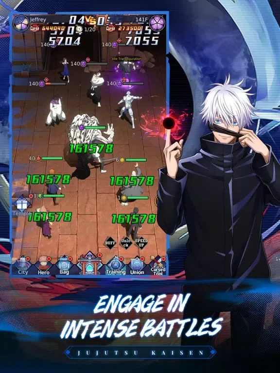 ภาพหน้าจอของ Jujutsu Kaisen: Unleashed iPad 
