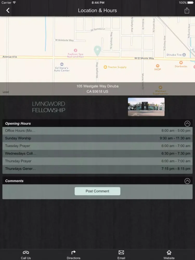 تصاویر Living Word Fellowship Dinuba iPad 