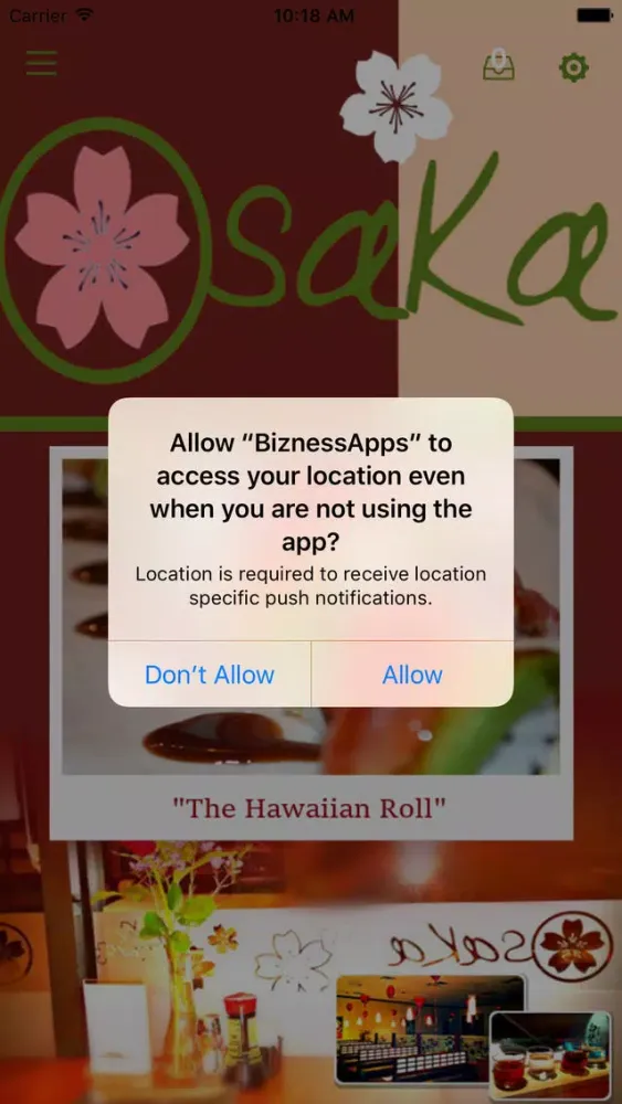 Osaka Sushi & Japanese Cuisine Screenshots