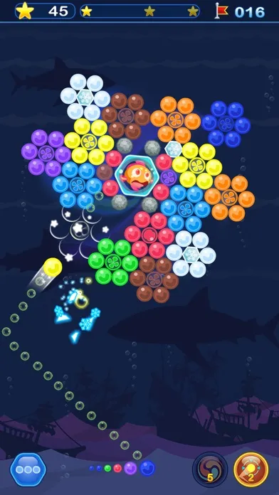 Bubble Shooter - Fish Pop سکرین شاٹس