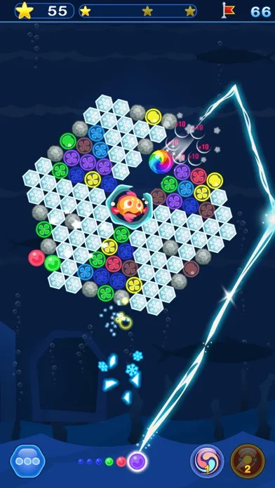 Bubble Shooter - Fish Pop سکرین شاٹس