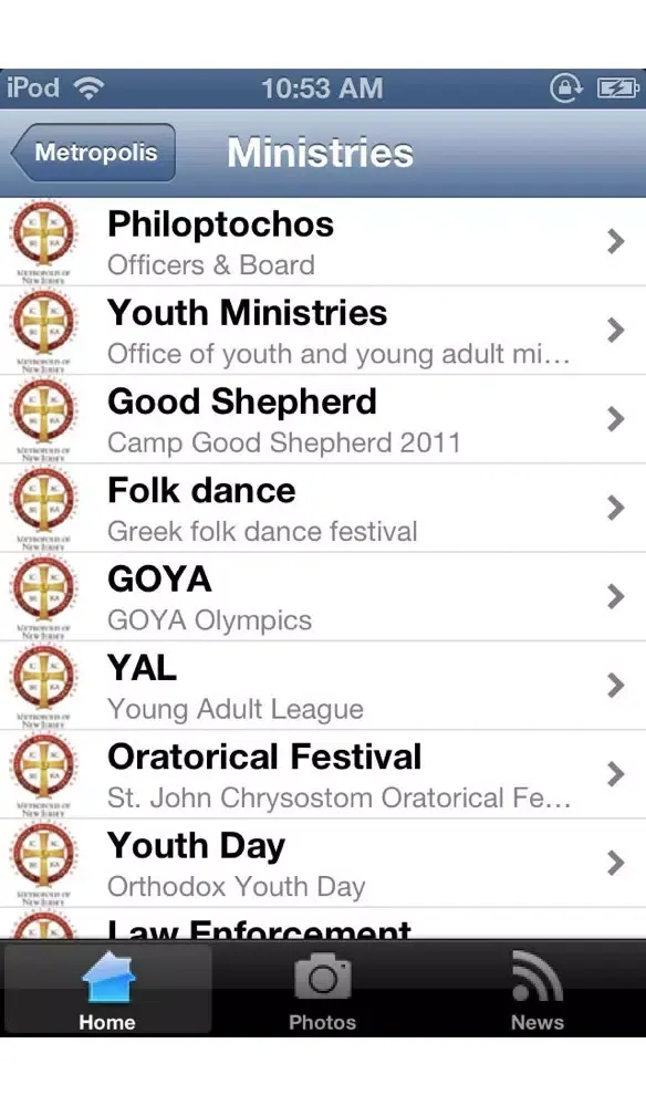 Greek Orthodox Metropolis of New Jersey应用截图