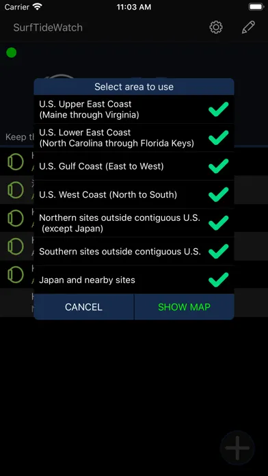صور SurfTideWatch (Tide graph)