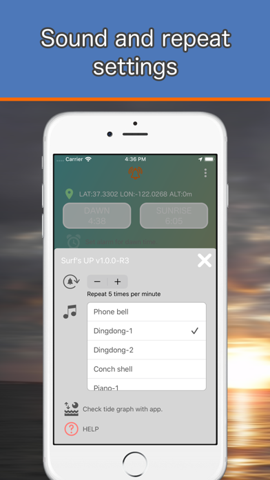 Surfers alarm - Surf's UP应用截图