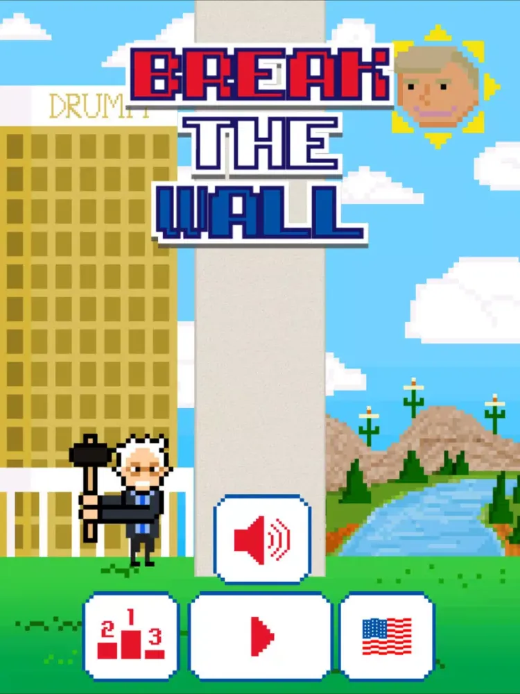 Zrzuty ekranu Break The Wall: Drumpf's Vacation iPad 