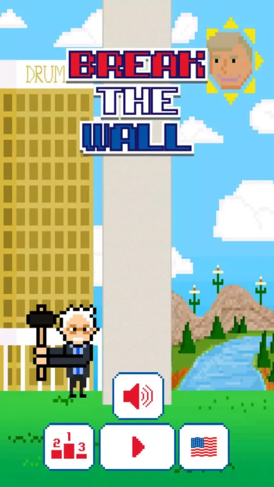 Zrzuty ekranu Break The Wall: Drumpf's Vacation