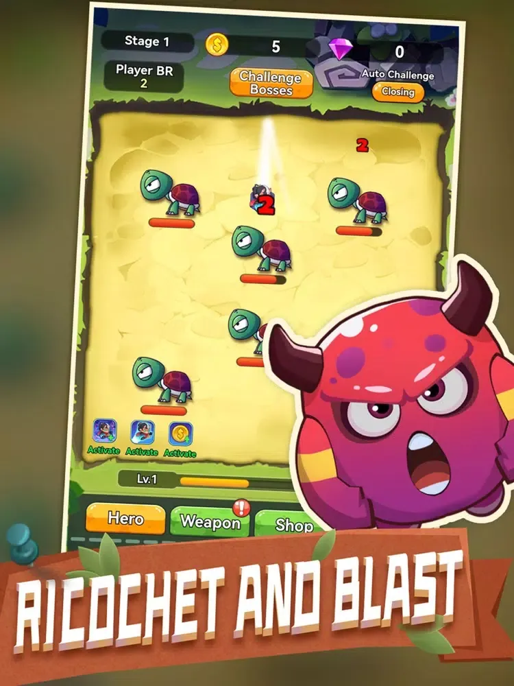 Power Blast-Fun Idle Game iPad  سکرین شاٹس