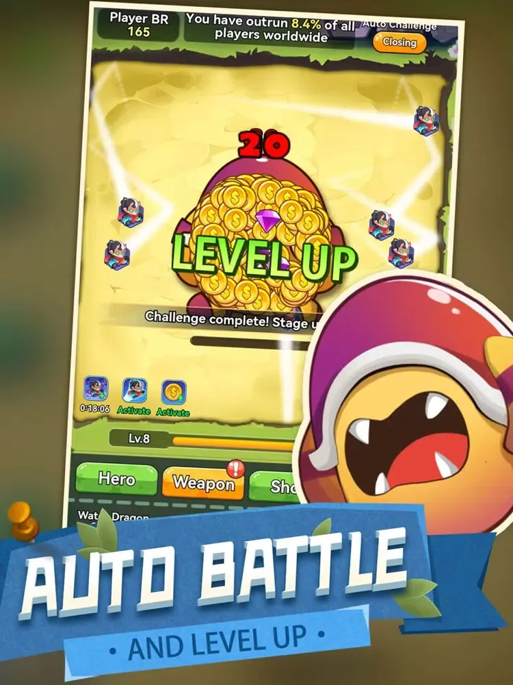 Power Blast-Fun Idle Game iPad  سکرین شاٹس