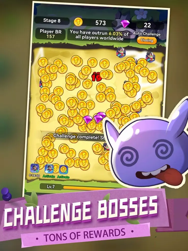 Power Blast-Fun Idle Game iPad  سکرین شاٹس