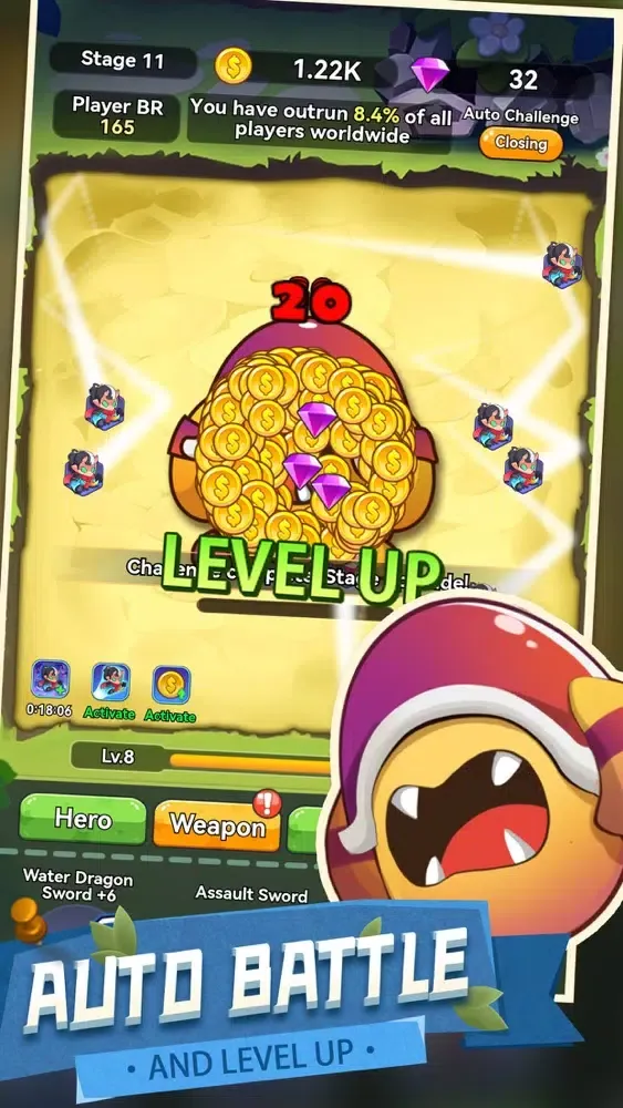 Power Blast-Fun Idle Game سکرین شاٹس