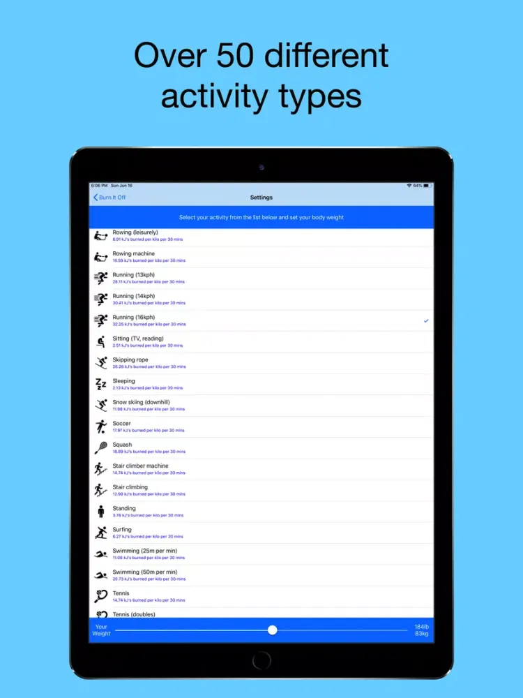 تصاویر Burn It Off - each step counts iPad 