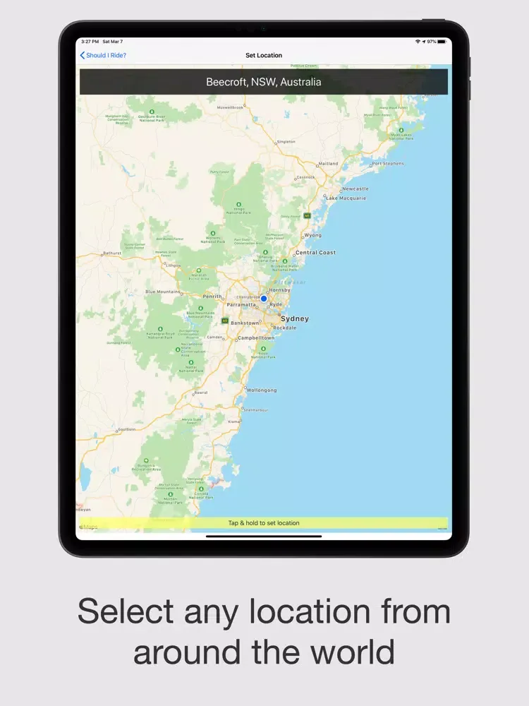 Should I Ride? iPad  سکرین شاٹس