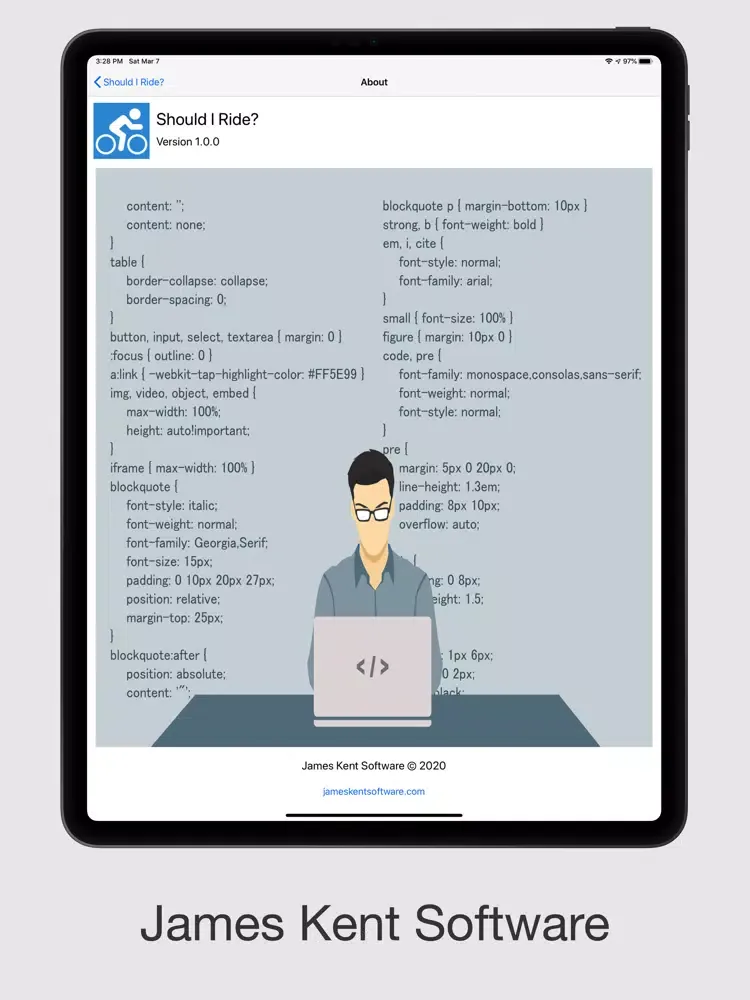 Should I Ride? iPad  سکرین شاٹس