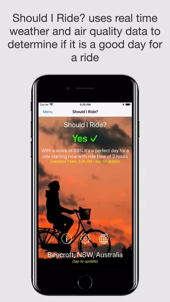 Should I Ride? سکرین شاٹس