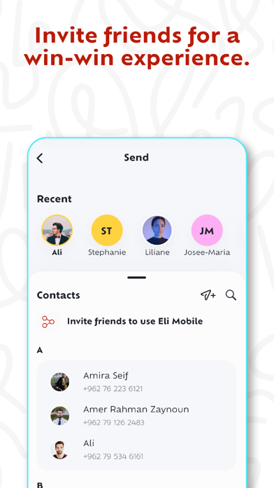 Screenshot di Eli Wallet