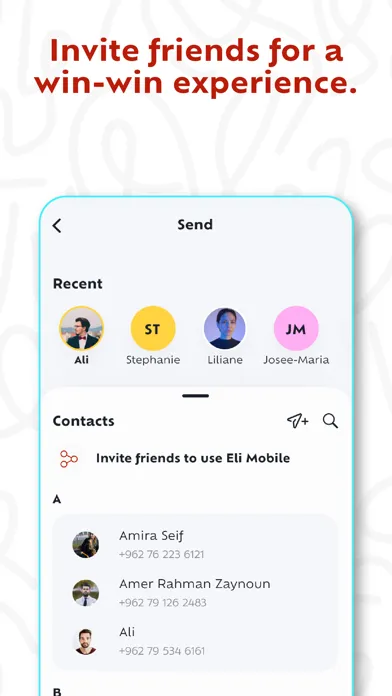 Screenshot di Eli Wallet