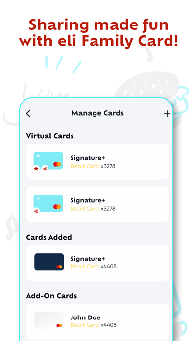 Screenshot di Eli Wallet