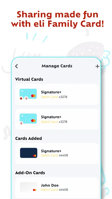 Screenshot di Eli Wallet