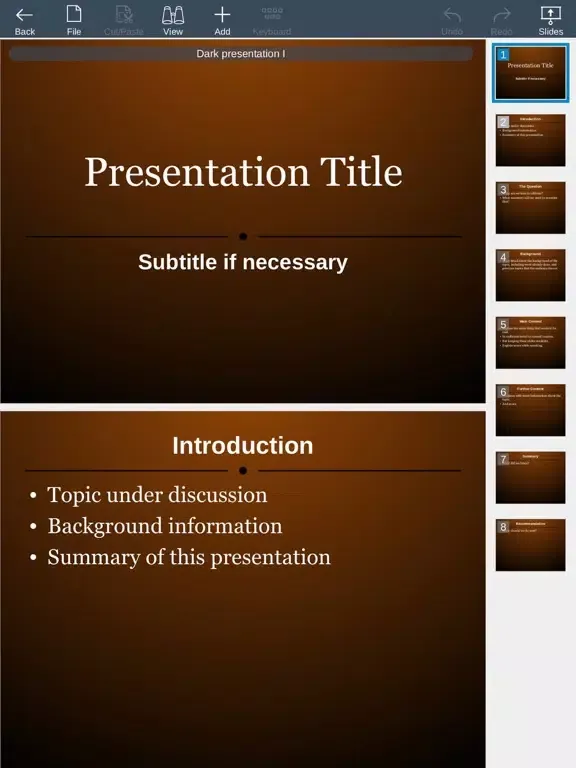 ภาพหน้าจอของ Productivity Office Toolkit iPad 