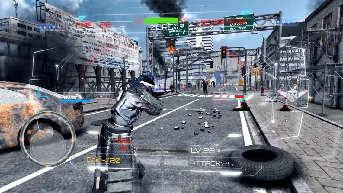 Zrzuty ekranu Mech Warrior - Robot War Game: Best Shooting Games