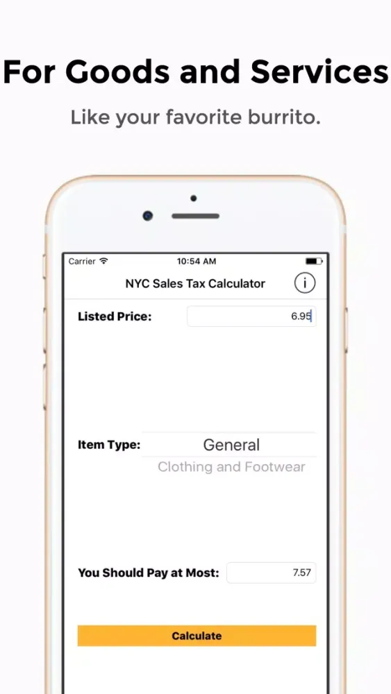 Calc NYC应用截图
