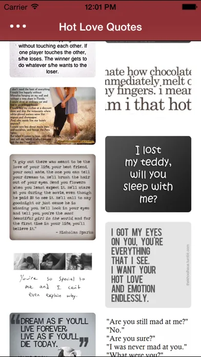 Скриншоты Love Quotes and Romantic Images