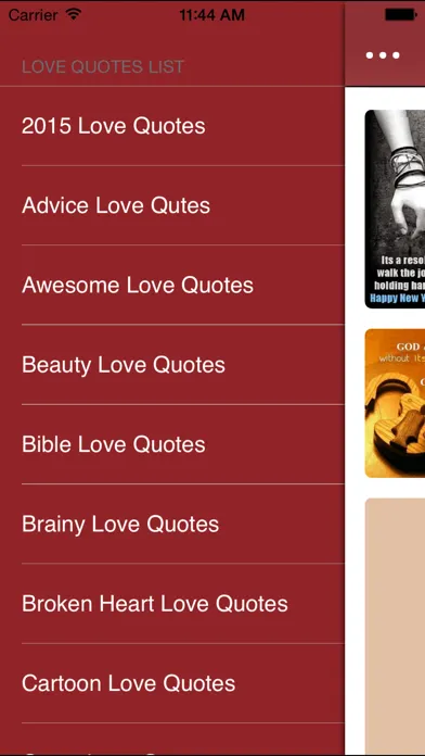 Скриншоты Love Quotes and Romantic Images