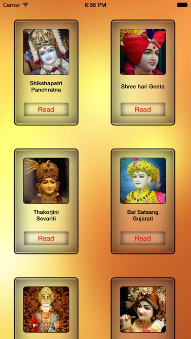 Tangkapan skrin Shree Swaminarayan Books