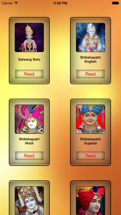 Tangkapan skrin Shree Swaminarayan Books