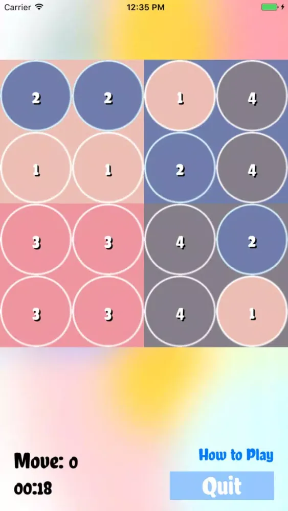 ภาพหน้าจอของ Magical Squares
