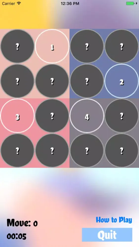 ภาพหน้าจอของ Magical Squares