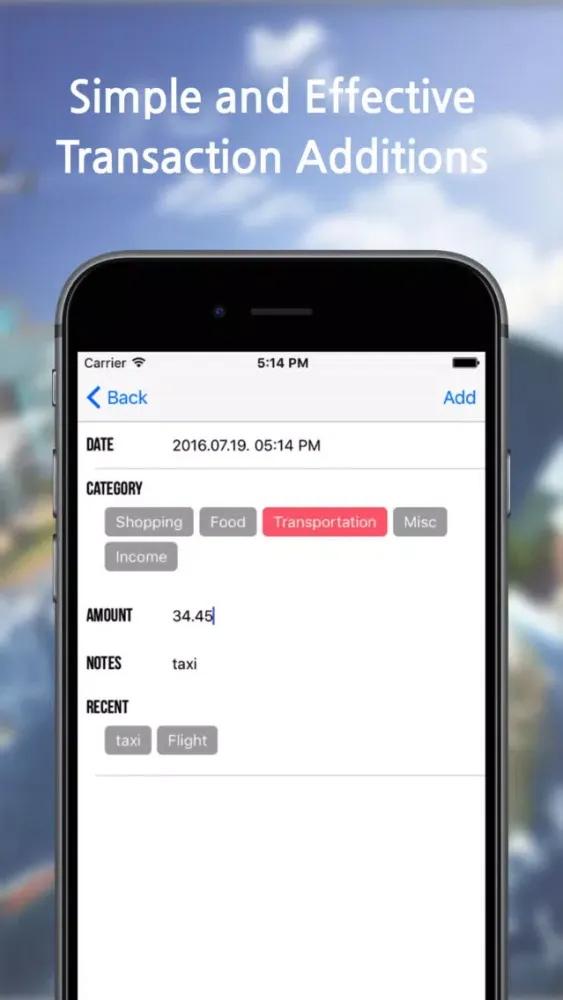 Capturas de tela do My Account Book - AccBook
