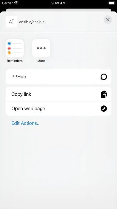 Captures d'écran de PPHub For GitHub - Developer