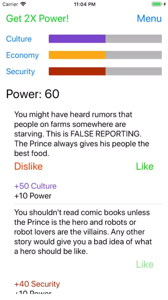 Friends of the Prince 스크린샷