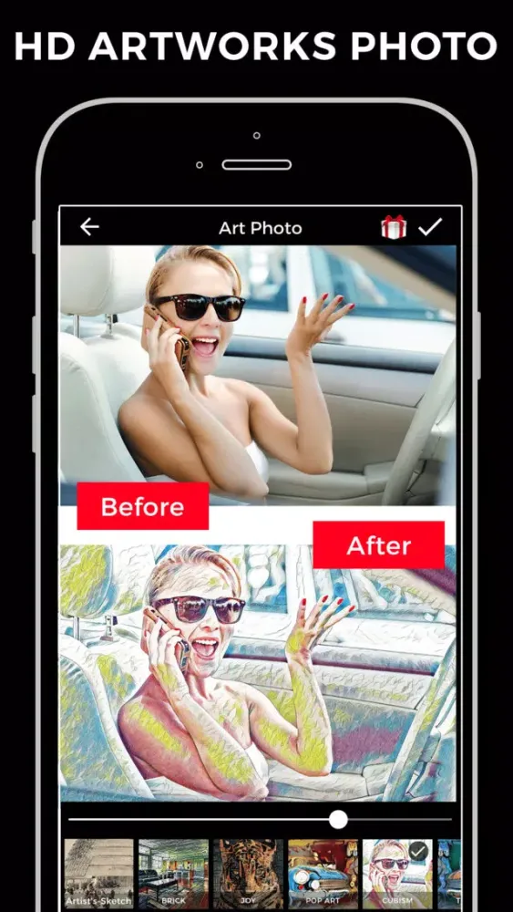 Magic Art Photo Filter Effects Screenshots