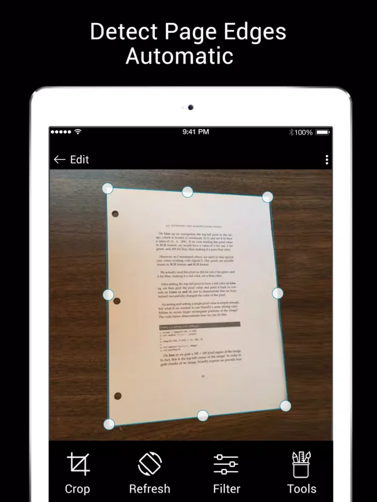 Camscan - PDF Scan iPad  Ekran Görüntüleri