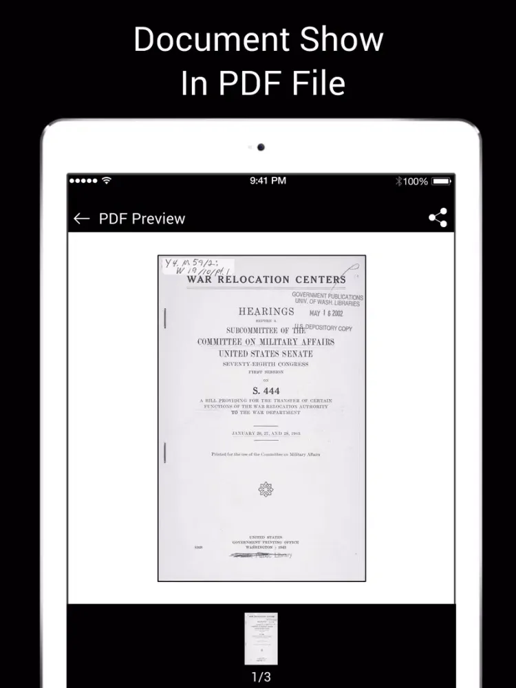 Camscan - PDF Scan iPad  Ekran Görüntüleri