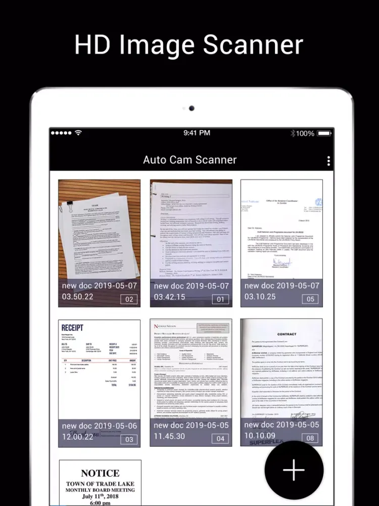 Camscan - PDF Scan iPad  Ekran Görüntüleri