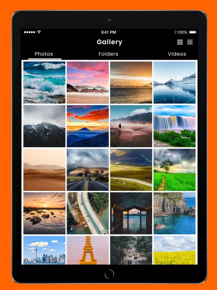 Zrzuty ekranu Photo Gallery : Gallery X iPad 