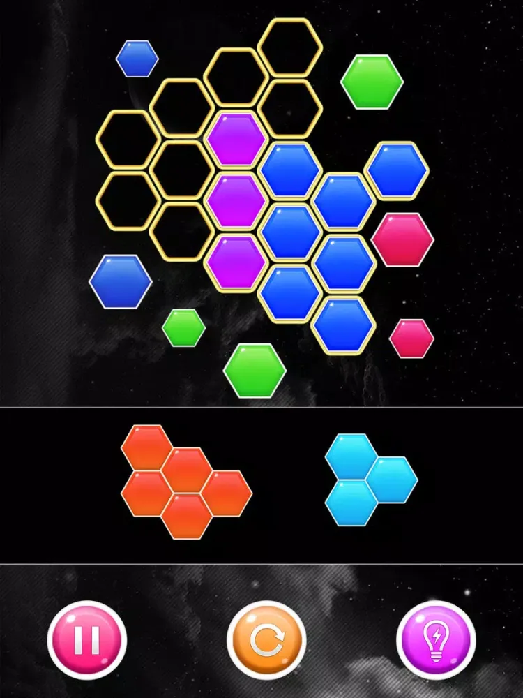 Captures d'écran de Hexes Bomb! Block Puzzle Game iPad 