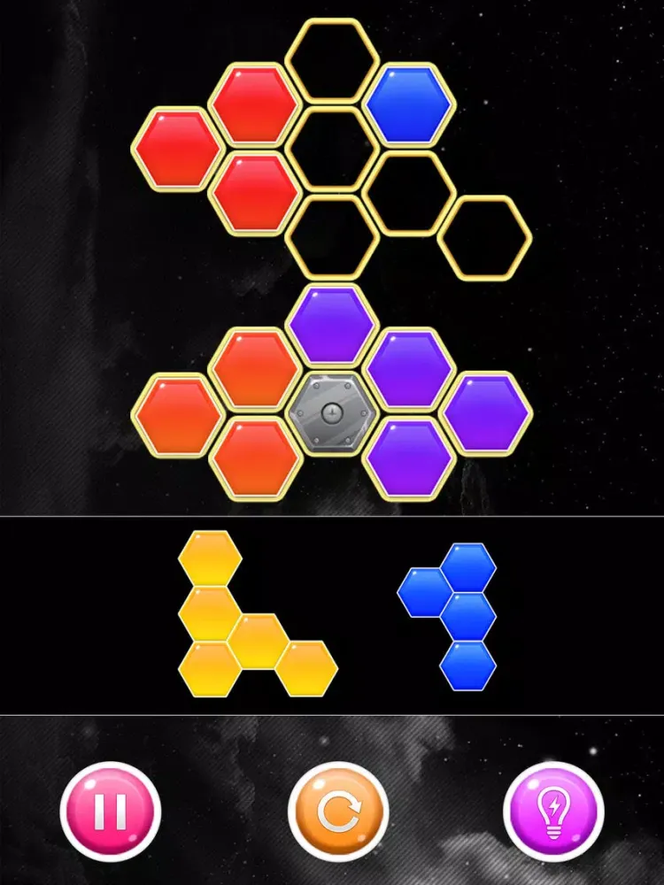 Captures d'écran de Hexes Bomb! Block Puzzle Game iPad 