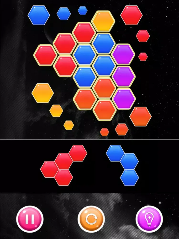 Captures d'écran de Hexes Bomb! Block Puzzle Game iPad 