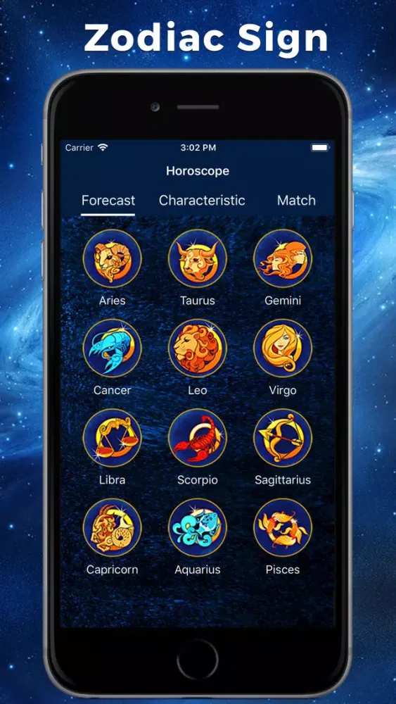 Tangkapan layar Horoscope - Zodiac Signs