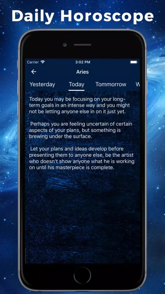 Tangkapan layar Horoscope - Zodiac Signs