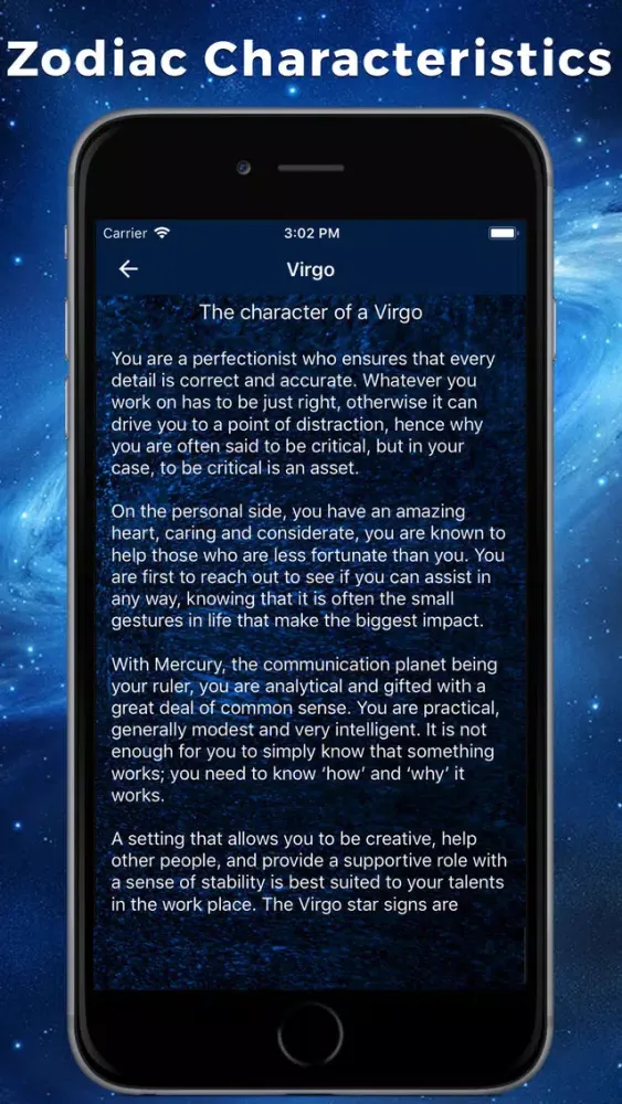 Tangkapan layar Horoscope - Zodiac Signs