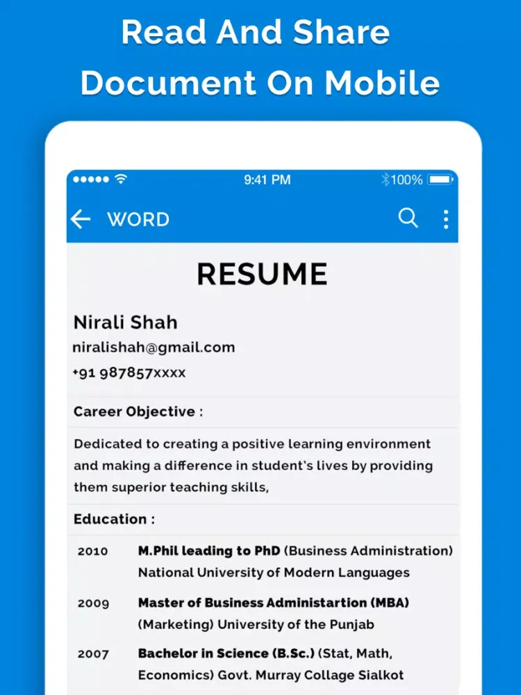 PDF Converter and PDF Reader iPad  سکرین شاٹس
