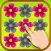Pink Flower Puzzle Game