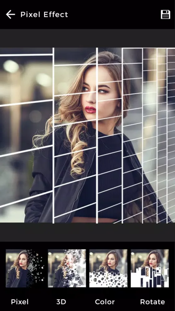 تصاویر Pixel Effect & 3D Effect Photo